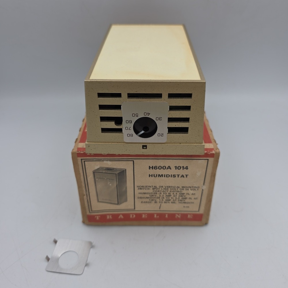 Honeywell H600A1014 HUMIDISTAT/DEHUMID. 20-80% RH HUMIDISTAT/DEHUMID. 20-80% RH